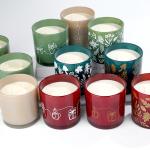 2 Wick Glass Jar Scented Candle Handmade Luxury Aromatherapy Soy Candles In Jars