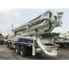 Buy cheap 170m3/H 50m Boom Concrete Truck Heavy Duty With 6 Boom Section from wholesalers