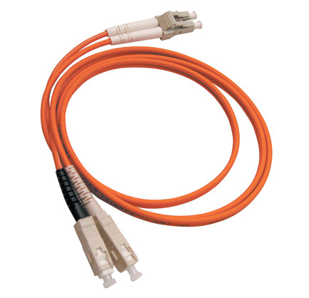 LSZH orange cable LC MM Fiber Optic Patch Cord, SM PC≥ 50dB Return Loss