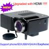 Buy cheap Multimedia HDMI Video Projector With Colorful Retail Package For Children Birthday Gift from wholesalers
