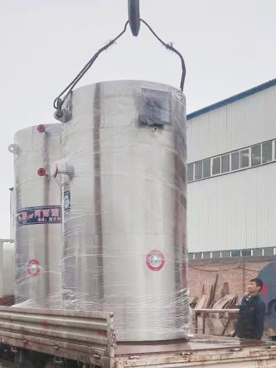 CLSH Series Gas Fired Hot Water Boiler High Efficiency Vertical Type Easy Operation