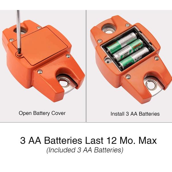 ODM Supported Electronic Crane Scale with 300kg Capacity and LCD Display for Heavy-Duty Weighing in Industrial Environments