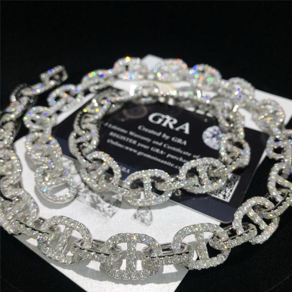 Buy cheap Bracelet Women Moissanite Cuban Chain from wholesalers
