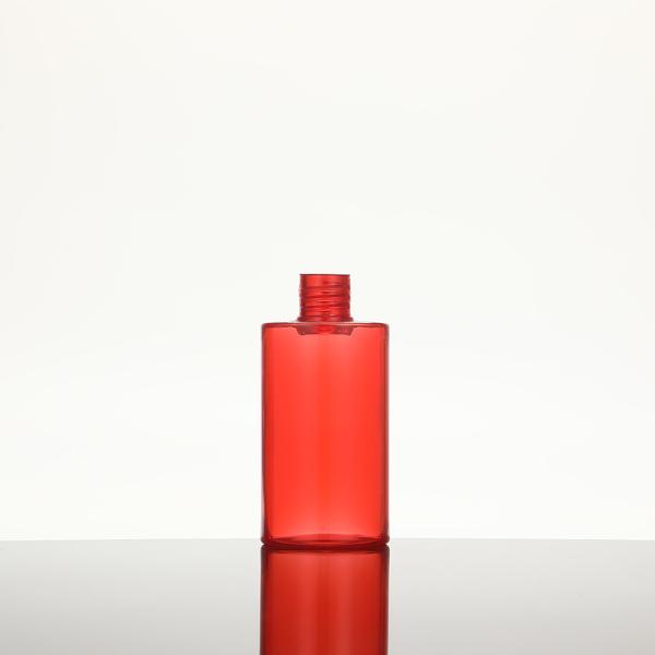 Buy cheap 47mm Diameter Lightweight PET Plastic Cosmetic Bottle With Superior Silk Screen Printing from wholesalers