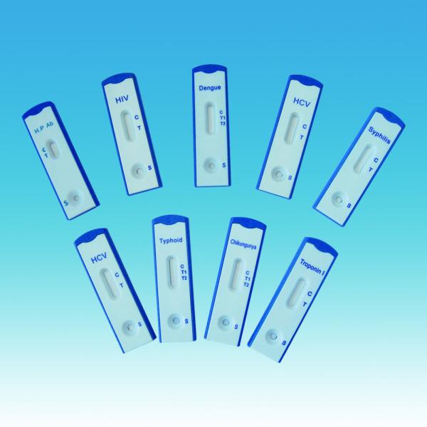 Buy cheap 99% Accuracy Infectious Disease Rapid Test Kits Whole Blood Tri Line Hiv Cassette from wholesalers