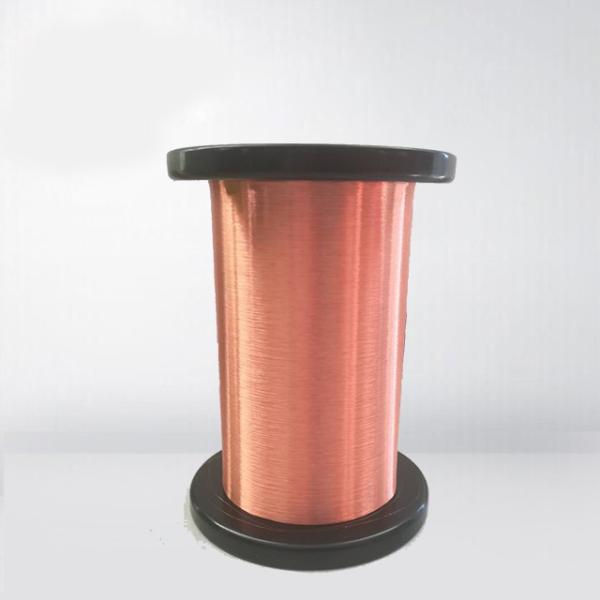 Buy cheap 0.012 - 4.5mm Enamelled Copper Winding Wire Self Bonding Wire Class B from wholesalers