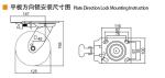 5 Inch Heavy Duty Casters 400kg Load Industrial Castor Wheels 125mm