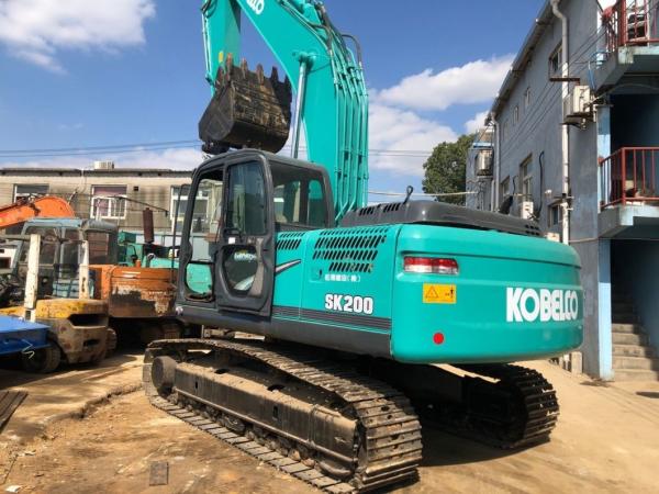 Quality 2020 Used Kobelco SK200 Hydraulic Crawler Excavator For Sale for sale