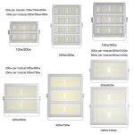 Waterproof Module High Mast Stadium LED Flood Light Price AC100-277V