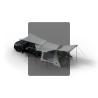 Buy cheap 660*290*180CM Easy Setup Khaki 210D Ocford Inflatable Tesla Camping Tent 4 Season Shelter With Rainfly from wholesalers