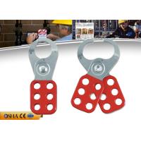 Buy cheap Hasp Safety Lock Out 38 Mm / 25 Mm Lock Shackle Nylon PA Steel Vinyl Coated product