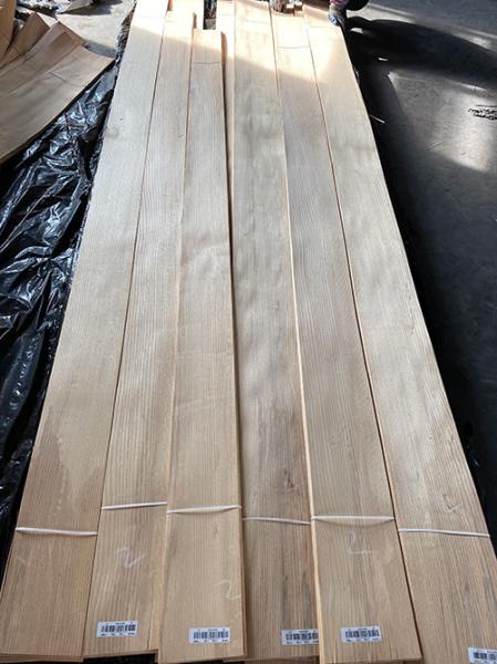 Buy cheap MDF Flat Cut Wood Veneer, Fine American White Ash Wood Veneer: Panel B, Quarter Cut, 0.45MM Thickness from wholesalers