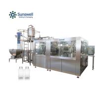 Buy cheap Stable Performance Small Juice Filling Machine 15000BPH Square Bottle 5000 KG product