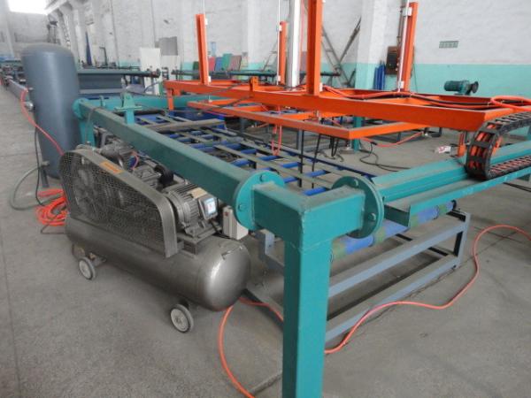 Buy cheap Landscape Orientation convey Sandwich Panel Machine , MGO Wall Panel Roofing Sheet Forming Machine from wholesalers