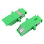 FTTH Box SC/APC Inner Flip Fiber Optic Connector Adapters With Flange
