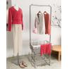 Buy cheap Rolling Clothes Store Rack 1200×400×1400mm Aluminum alloy Material from wholesalers