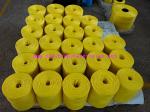 Virgin PP Split Film Banana Rope Twine , Plastic Greenhouse Twine 22500D 27000D
