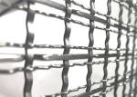 Ginning Weaving Stainless Steel Mesh Decorative Netting Facade For Architectural