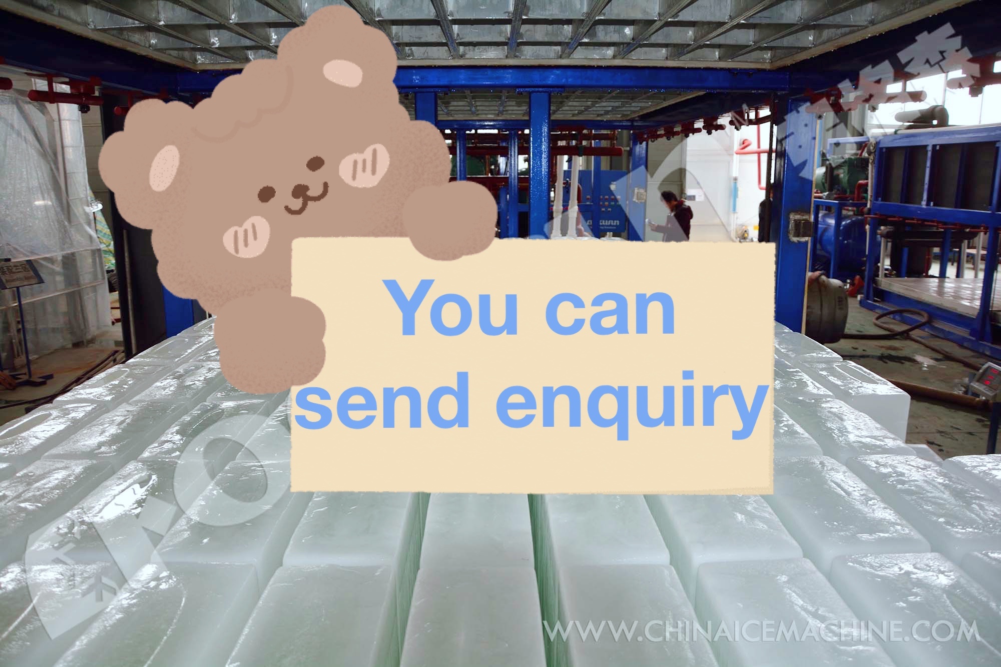 30T Direct Cooling Block Ice Machine With The Best Performance