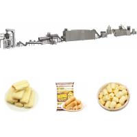 Buy cheap MT 65 70 70C Snacks Production Line 92kw Wheat Puffing Machine product