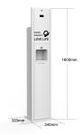 10L alcohol liquid gel foam automatic hand sanitizer stand kiosk