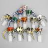 Buy cheap Colorful Glass Bongs Accessories Wax Slide Bowl Piece 14mm customized design from wholesalers