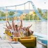 Buy cheap 16 Persons Theme Park Roller Coaster Rides Kids Fun Fair Games Color Customized from wholesalers