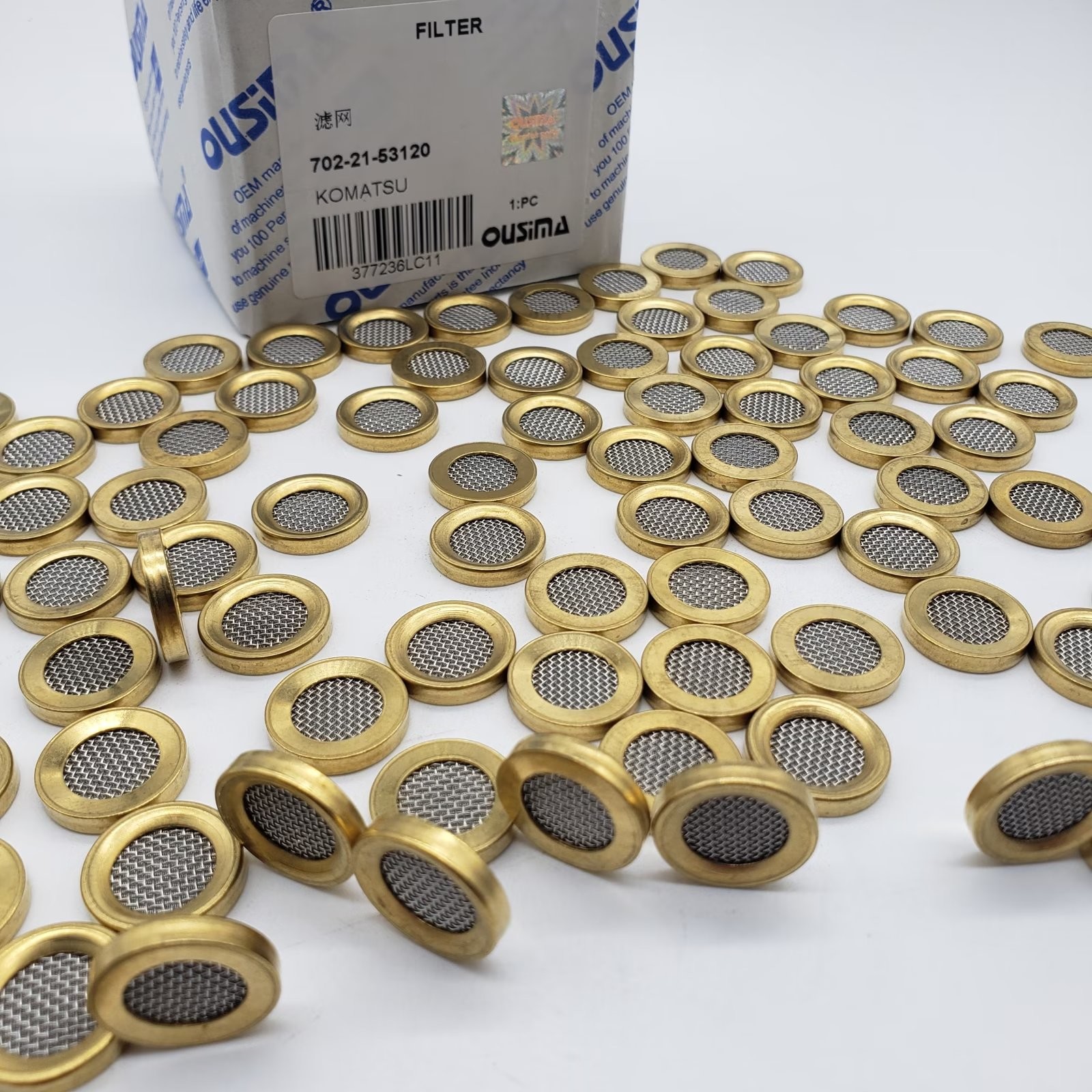 702-21-53120 Excavator Accessories Filter For KOMATSU PC350-8 PC400-8