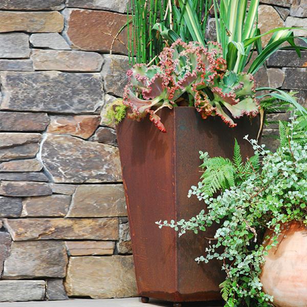 Buy cheap Customizable Large Corten Steel Tree Planters for garden SGS TUV CE certified from wholesalers