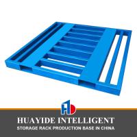 Buy cheap A08: Double Deck Steel Pallet For Warehouse Storage Right Corners Metal Pallet product
