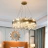 Buy cheap Modern Foyer Round Chandelier Luxury K9 Crystal Dimmable Pendant Lamp Cable Hanging Lamp (WH-MI-305) from wholesalers