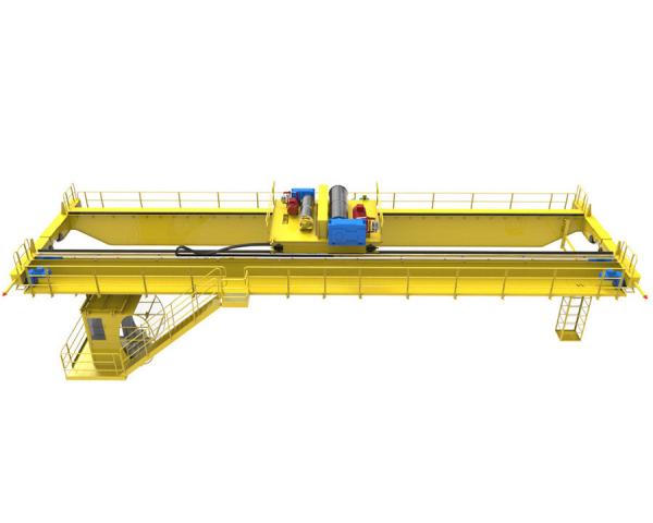 Buy cheap QD EOT Double Girder Overhead Travelling Crane 15T Electric Hoist from wholesalers