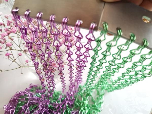 Buy cheap Various Color Aluminum Chain Fly Screen For Hotel Divider from wholesalers