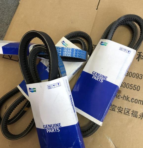 Buy cheap parts for DOOSAN or DAEWOO,belt for DAEWOO, belts for doosan ,2-3V595,2-3V610,65.96801-0061,65.96801-0197A from wholesalers