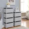 Buy cheap Daily Necessities Bedroom Storage Units , CE Storage Shelving Units With Fabric Drawer from wholesalers
