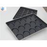 Buy cheap RK Bakeware China Foodservice15 Cavity Aluminumized Hamburger Bun Baking Tray Glazed Telfon from wholesalers