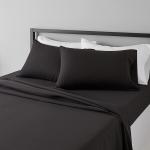 Sustainable Microfiber 4 Piece Bed Sheet Set with 14-Inch Deep Pockets Queen