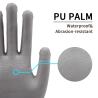 Buy cheap Wear Resistant PU Safety Gloves Anti Slip 18 Gauge ANSI Cut Level 4 Gloves from wholesalers