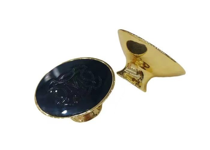OEM Unique Perfume Bottle Caps Golden Perfume Bottle Lid Screw Caps