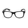 Buy cheap Plastic 3D Diffraction Glasses With Fireworks Lens Classica , Black from wholesalers