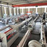 110-450mm Threelayers Plastic Pipe Machine Manufacturers PE Pipe Production Line