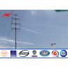 Buy cheap BV Certified 15m Galvanized Steel Transmission Poles 1mm - 30mm Thickness from wholesalers