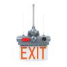 Buy cheap Double Side Wall Mounted Hanging Exit Light for food and alcohol industry from wholesalers