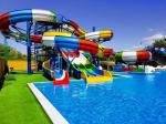 8m Height Water Park Slide Underground Swimming Pool Equipment