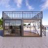 Buy cheap Detachable Container 40ft Expandable Container House with Terrace and Office Space from wholesalers