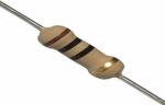 Yellow 10 ohm 1W 5% Carbon Film Resistor For PCB , Carbon Film Fixed Resistors