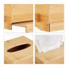 Buy cheap Bathroom Wooden Tissue Holder Square Tissue Box Easy Cleaning FDA Approved from wholesalers