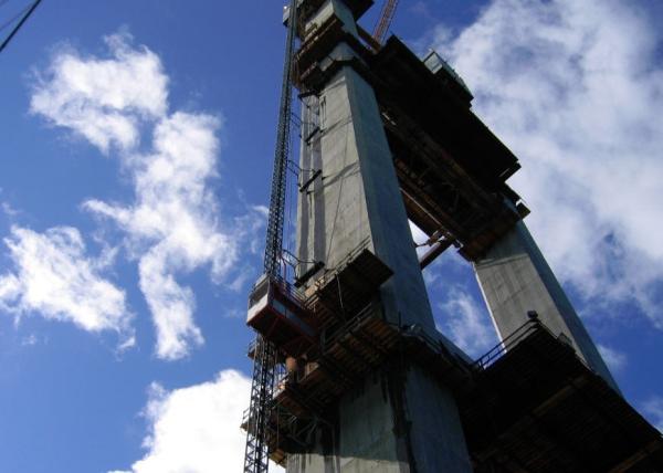 Buy cheap Energy Saving Construction Hoist Elevator For For Bridge , Chimney , Building from wholesalers