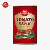 Buy cheap Delicious 400g Canned Tomato Paste With Easy Open Lid ISO Certificate product