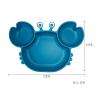 Buy cheap Crab Shape Silicone Baby Tray Set Food Grade Eco Friendly Custom Logo from wholesalers